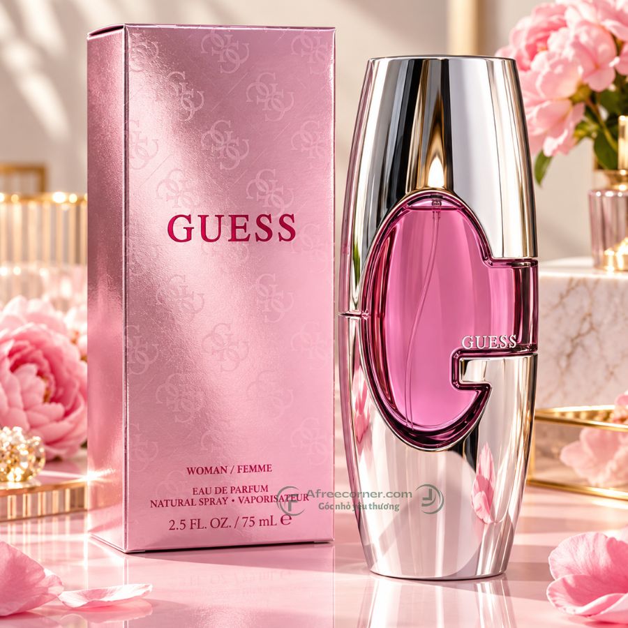 Guess Women gợi lên hình ảnh một cô gái dịu dàng, tự tin, luôn biết cách chăm chút cho bản thân