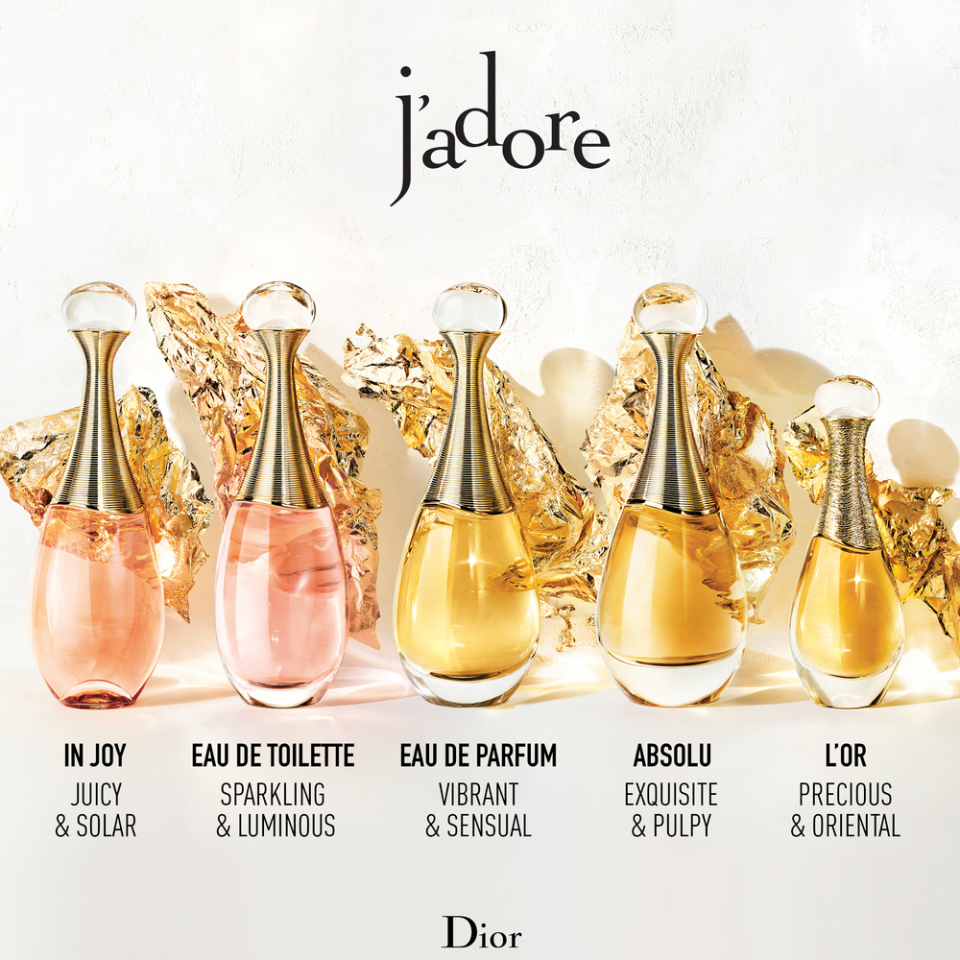 Nước hoa Dior J’Adore có mấy loại đang là thắc mắc của các cô nàng đam mê mùi hương sang trọng