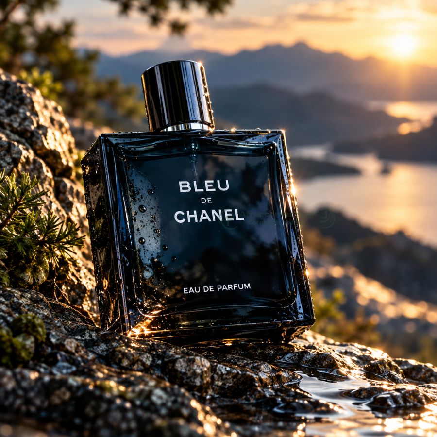 Bleu De Chanel EDP 100ml tựa như viên đá Sapphire óng ánh, huyền bí, sang trọng