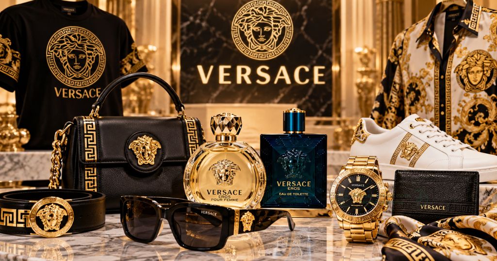 Những sản phẩm của Versace đậm nét cổ điển, quý phái, sang trọng, đẳng cấp