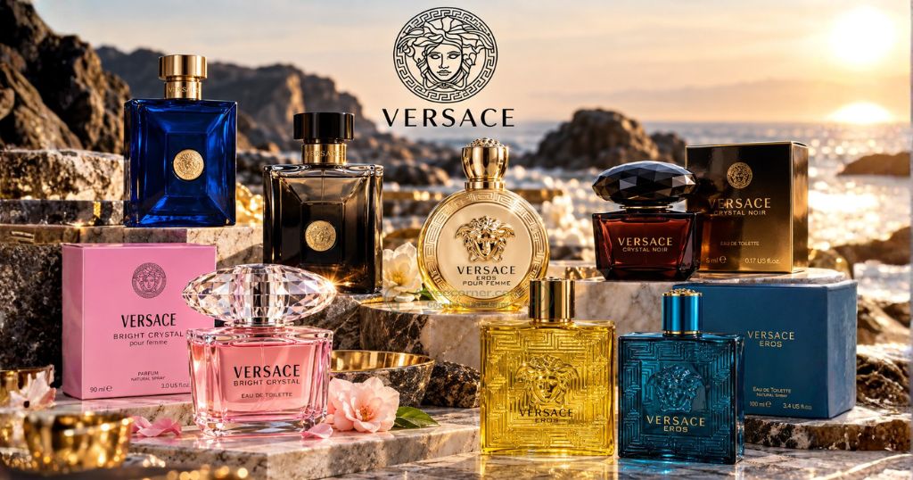 Nước hoa Versace không ngừng làm mới với những sáng tạo dành cho cả nam và nữ