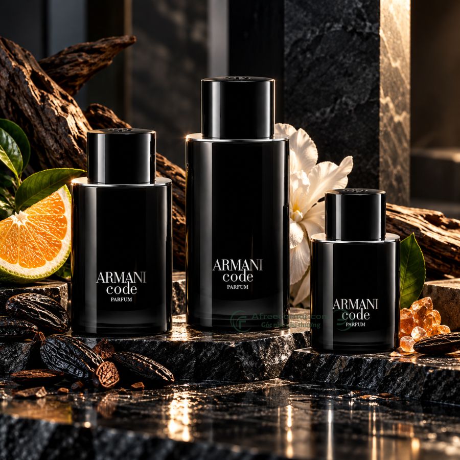 Nước hoa Armani Code Pour Homme Parfum mở ra một sắc thái mới cho hình ảnh quý ông hiện đại