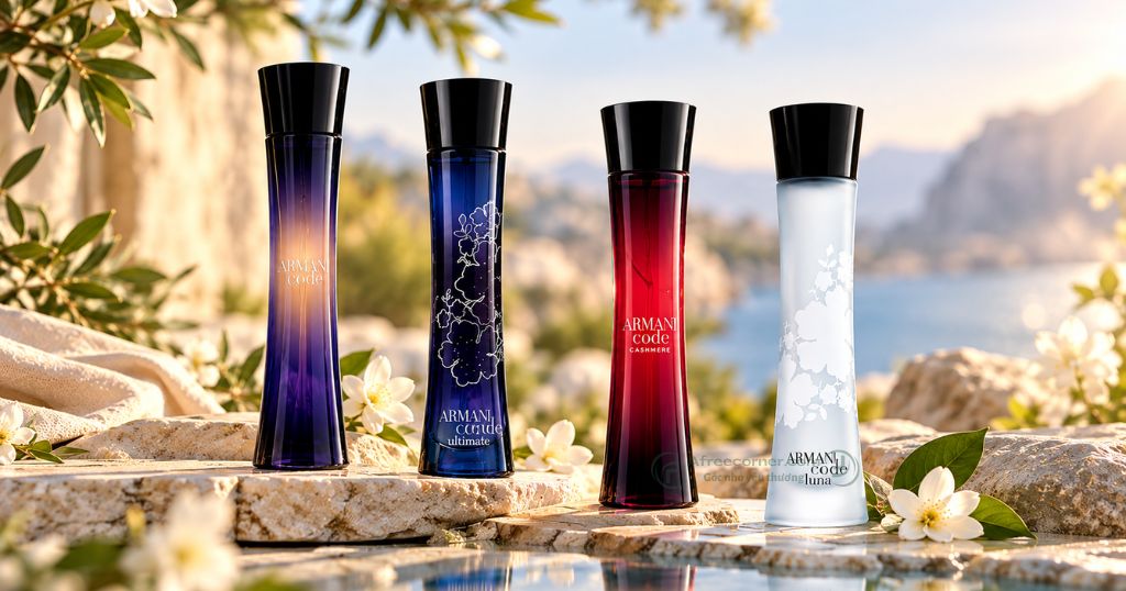 Nước hoa Armani Code nữ chứa đựng mùi hương độc đáo với nhiều sắc thái khác biệt