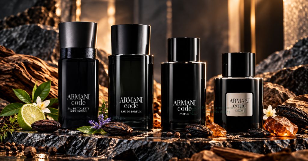 Khả năng lưu hương của nước hoa Armani Code Pour Homme không giống nhau giữa các phiên bản