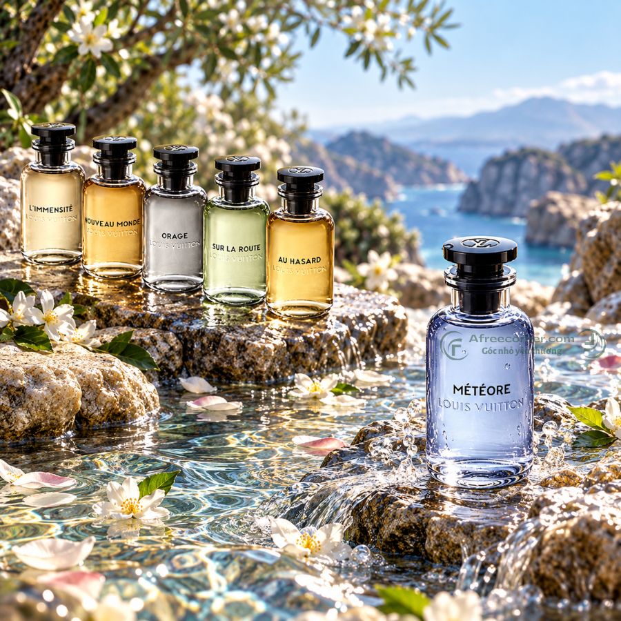 Nước hoa Louis Vuitton Météore EDP là chai thứ 6 trong bộ sưu tập xa xỉ Les Parfum