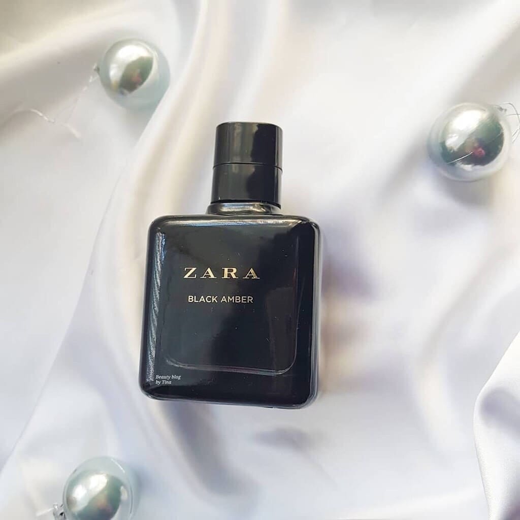 Nước hoa Zara nữ Black Amber huyền bí, khiêu khích hơn với tông màu đen chủ đạo