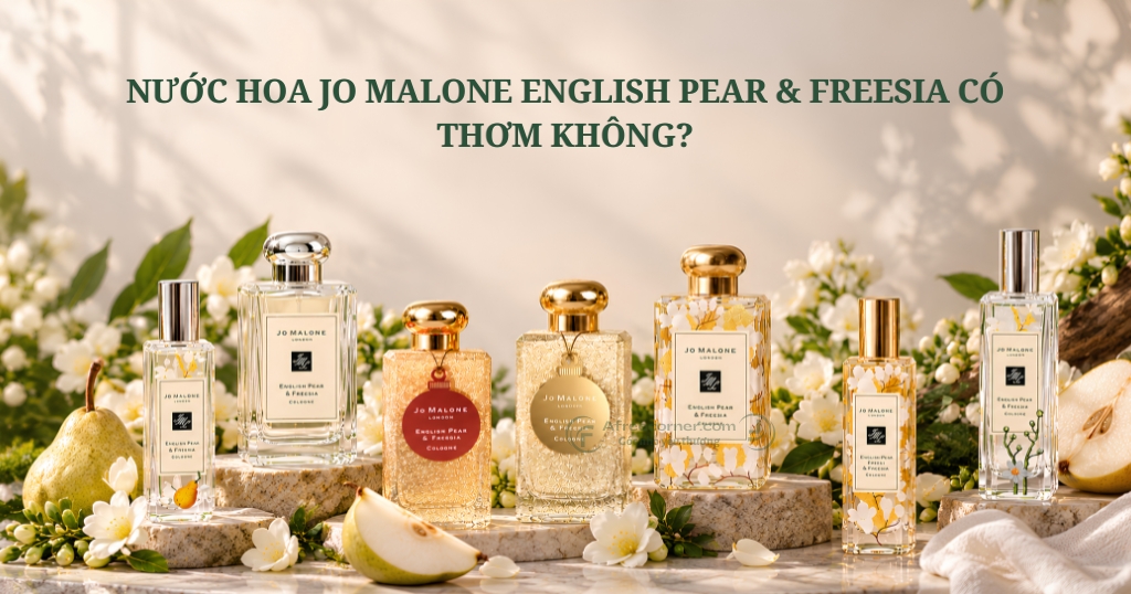 Review nước hoa Jo Malone English Pear & Freesia có thơm không?