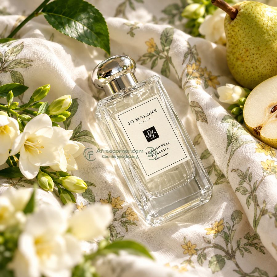Hương thơm nước hoa English Pear & Freesia tươi mát, ngọt dịu, trong lành và thơ mộng