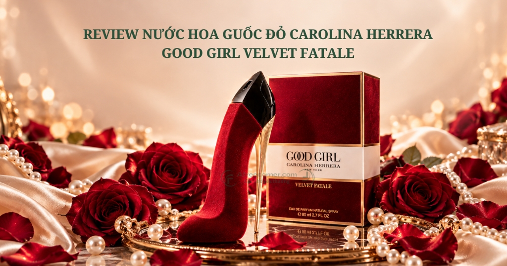 Review nước hoa guốc đỏ Carolina Herrera Good Girl Velvet Fatale