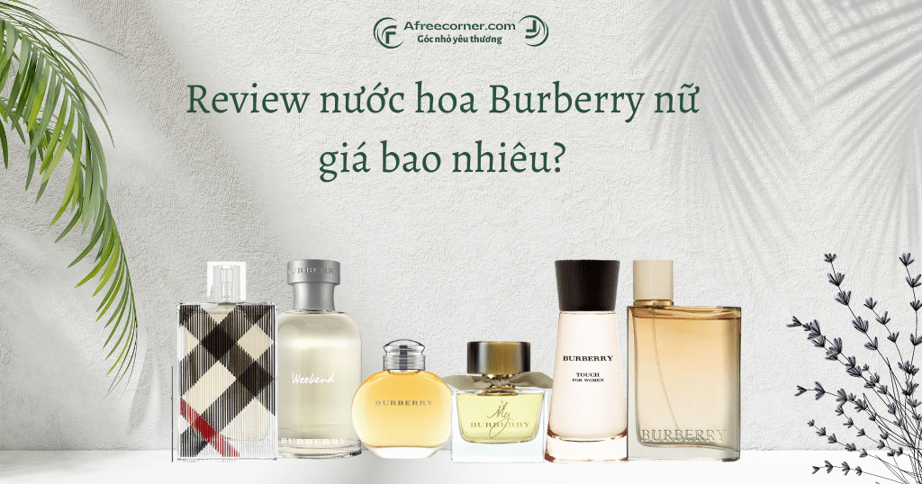 Nước hoa Burberry nữ