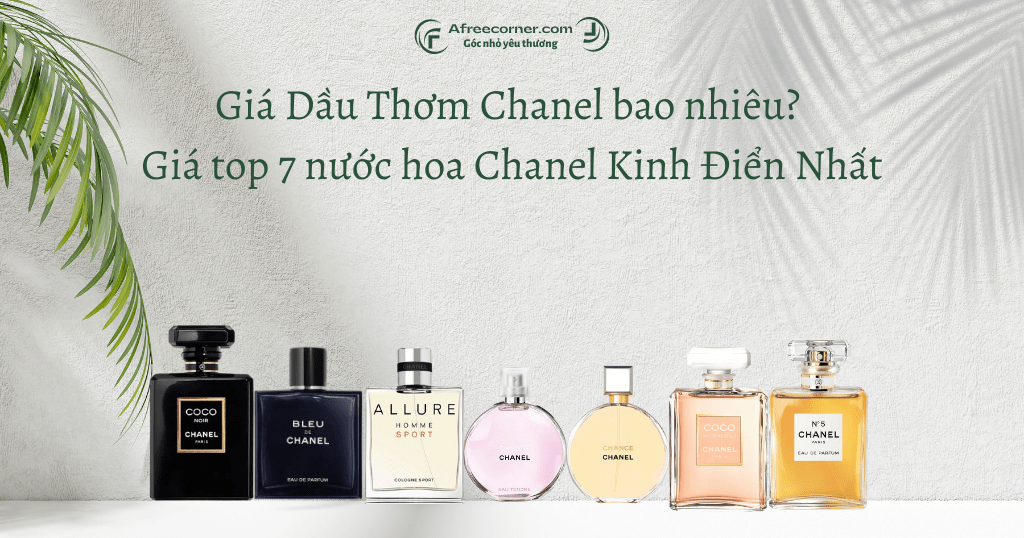 Top 7 nước hoa Chanel kinh điển