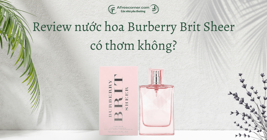 Nước hoa Burberry Brit Sheer EDT