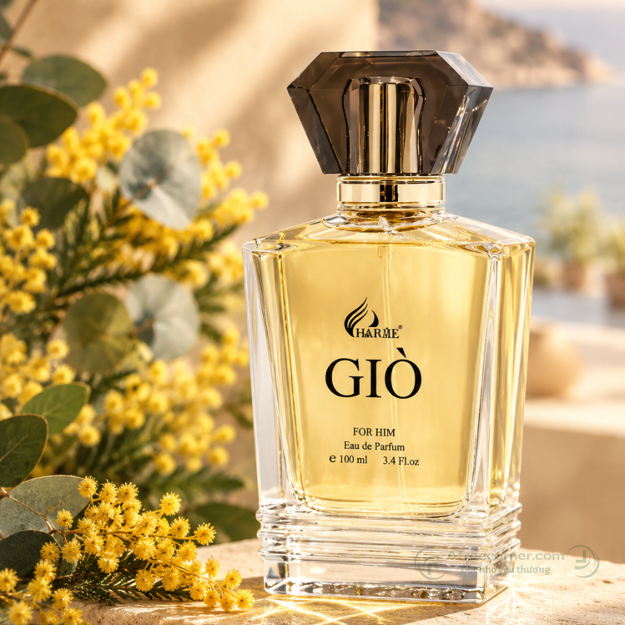Nước hoa Charme Giò đem đến hương thơm tươi mát, dễ chịu và có cảm giác tự do 
