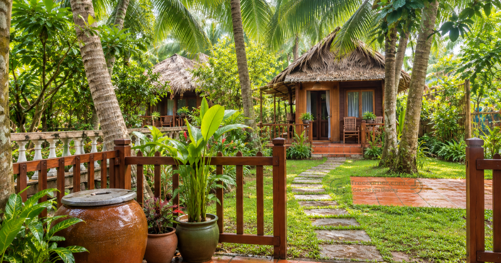 Nếu muốn cảm nhận rõ hơn không khí miền Tây, homestay miệt vườn sẽ là lựa chọn thú vị 