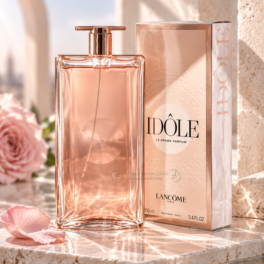 Nước hoa Idôle (Le Parfum) đại diện cho thế hệ nữ tính hiện đại của Lancôme