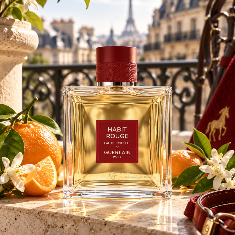 Nước hoa Guerlain Habit Rouge có cá tính khá riêng