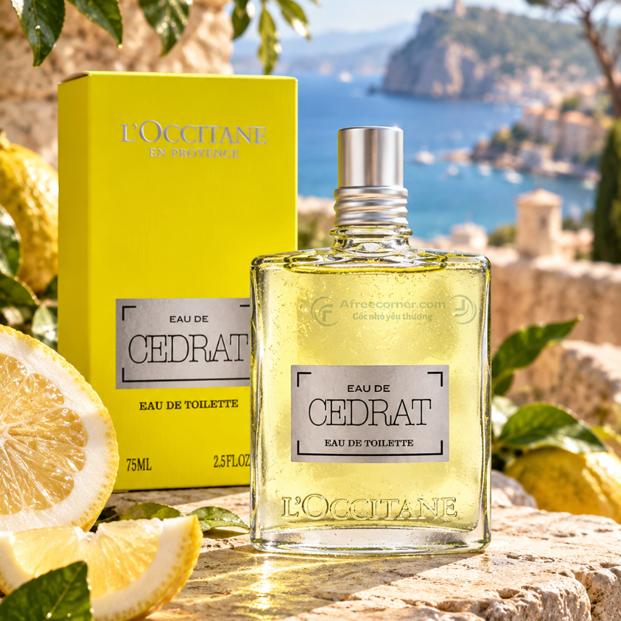 Nước hoa L’Occitane Cédrat tạo cảm giác sáng, sạch và sảng khoái ngay khi vừa xịt