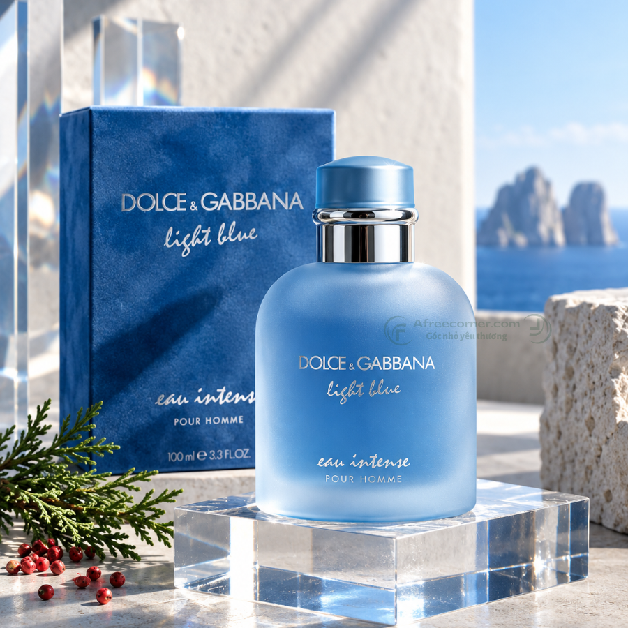Nước hoa D&G Light Blue Eau Intense Pour Homme đem đến sự cuốn hút riêng biệt