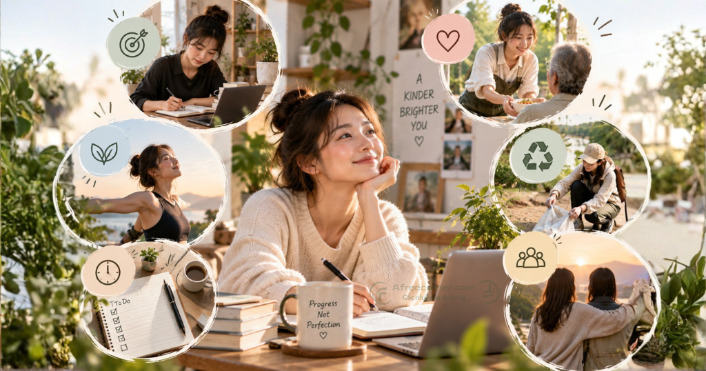 Lối sống có trách nhiệm còn thể hiện ở những việc rất nhỏ với chính bản thân mình