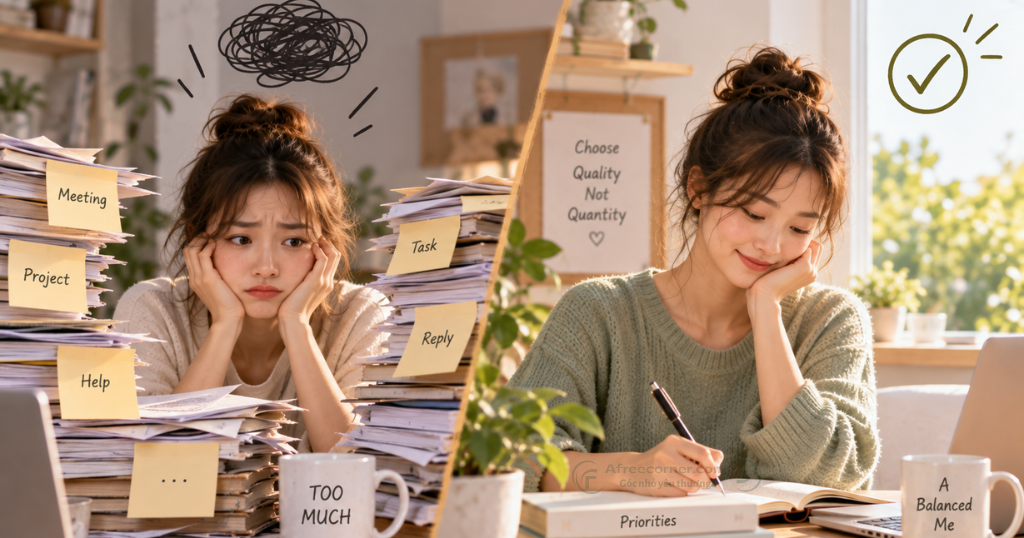 Lối sống có trách nhiệm không phải là cố gắng kiểm soát mọi thứ hay nhận hết lỗi về mình