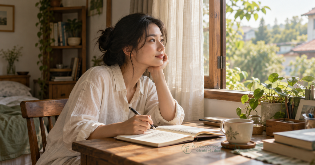 Sống chậm lại một chút giúp chúng ta nhìn nhận những điểm tốt và cần cải thiện ở bản thân