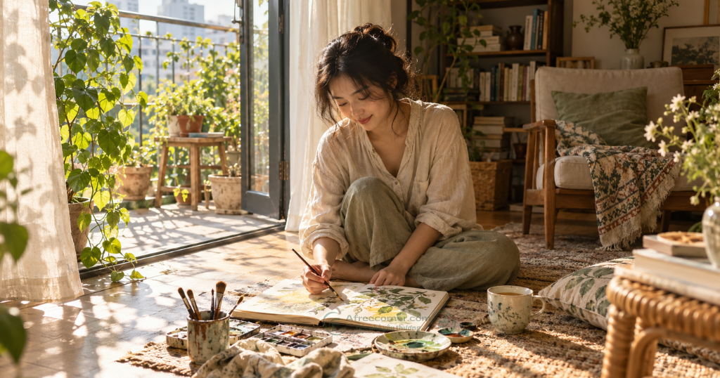Lối sống chậm lại một chút giúp chúng ta có thời gian tái tạo lại năng lượng