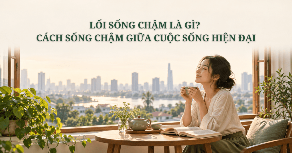 Lối Sống Chậm Là Gì? Cách Sống Chậm Giữa Cuộc Sống Hiện Đại