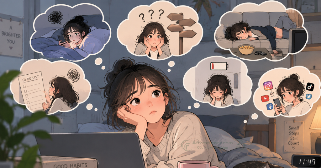 Lối sống thụ động diễn ra âm thầm trong sinh hoạt hằng ngày