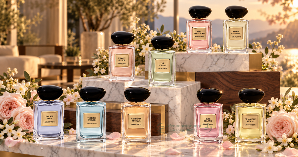 Nước hoa Armani Privé có thể mang đến cho bạn một trải nghiệm mới nhờ sự đa dạng trong cảm xúc