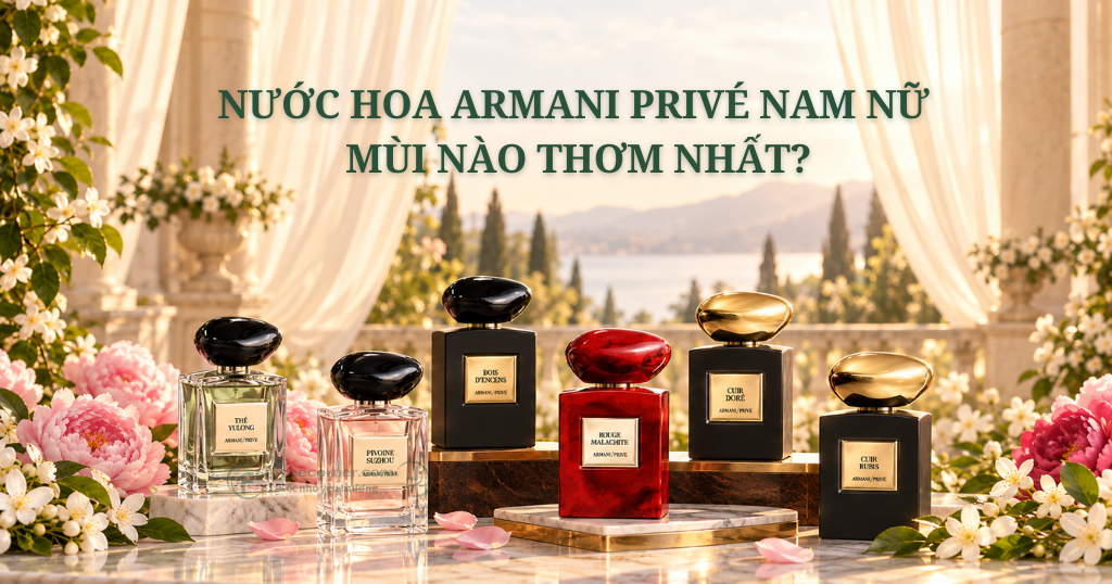 Nước Hoa Armani Privé Nam Nữ Mùi Nào Thơm Nhất?