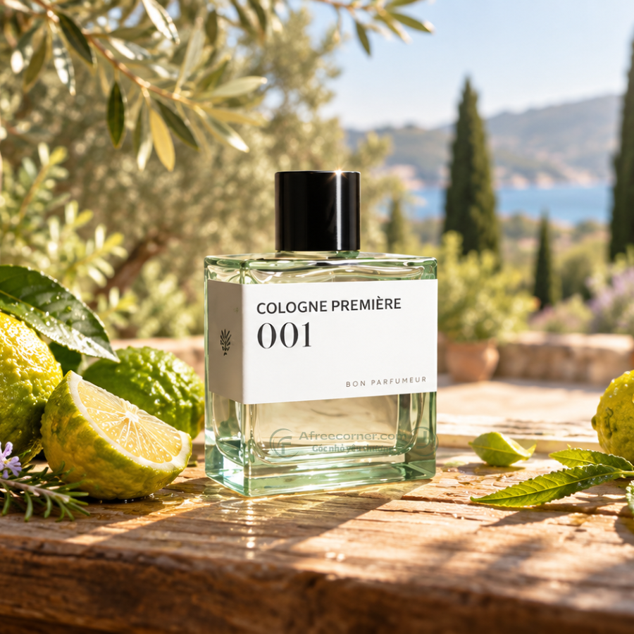 Nước hoa Bon Parfumeur 001 Cologne Première mang đến cảm giác trong trẻo rất dễ gần