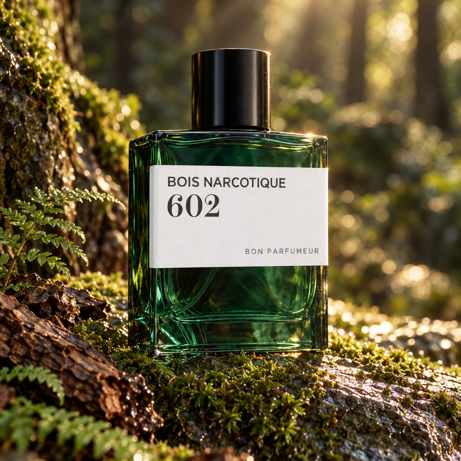 Nước hoa 602 Bois Narcotique đem đến một mùi gỗ có chút hoang dã, cay nồng nhưng vẫn gần gũi