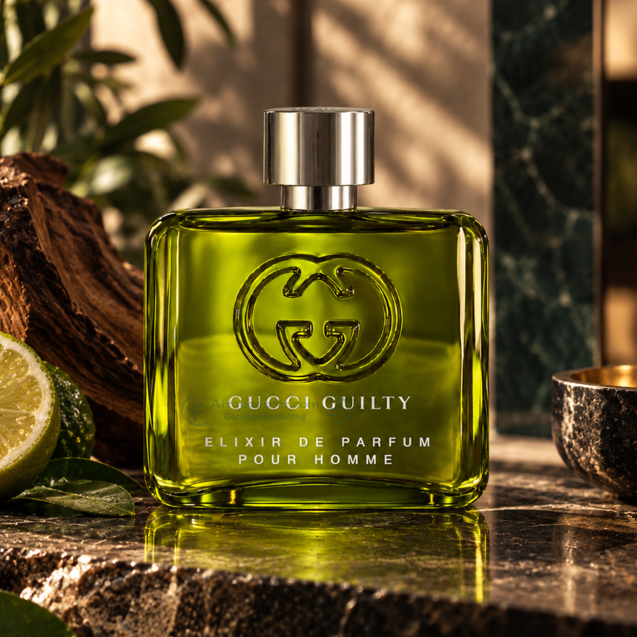Nước hoa Gucci Guilty Elixir de Parfum Pour Femme có phần táo bạo và cuốn hút hơn