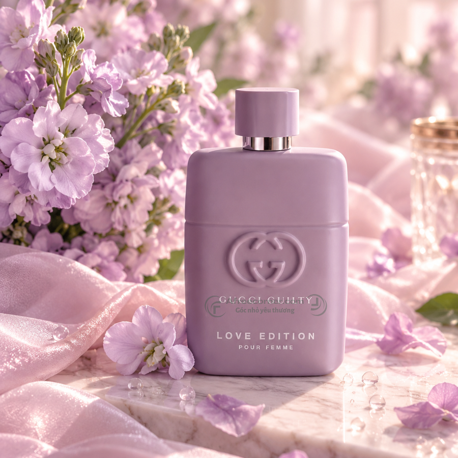 Nước hoa Gucci Guilty Love Edition Pour Femme mang màu sắc mềm mại và lãng mạn