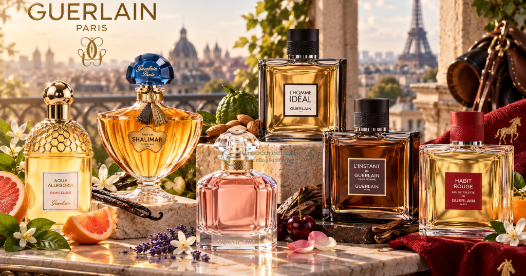 Nước hoa Guerlain Shalimar xuất hiện từ năm 1925, là cái tên quen thuộc của thương hiệu