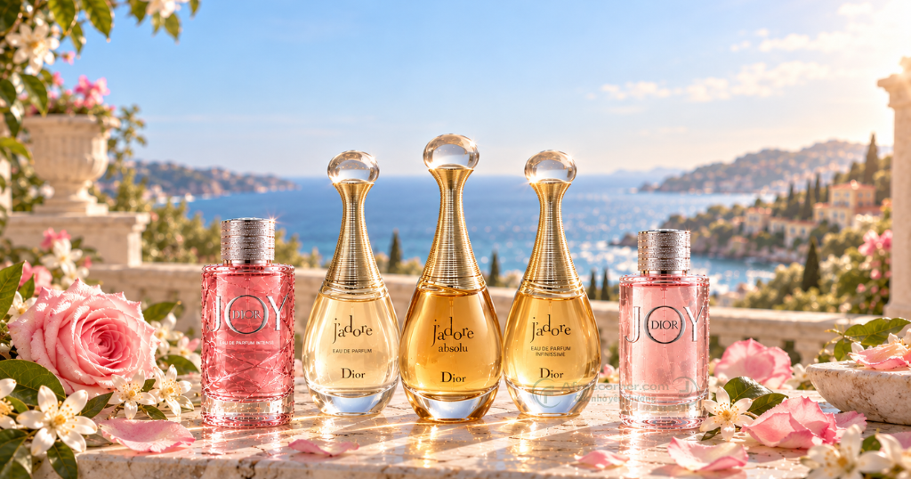 Nước hoa Dior Joy và Dior J'Adore đều là những cái tên nổi bật của thương hiệu Dior