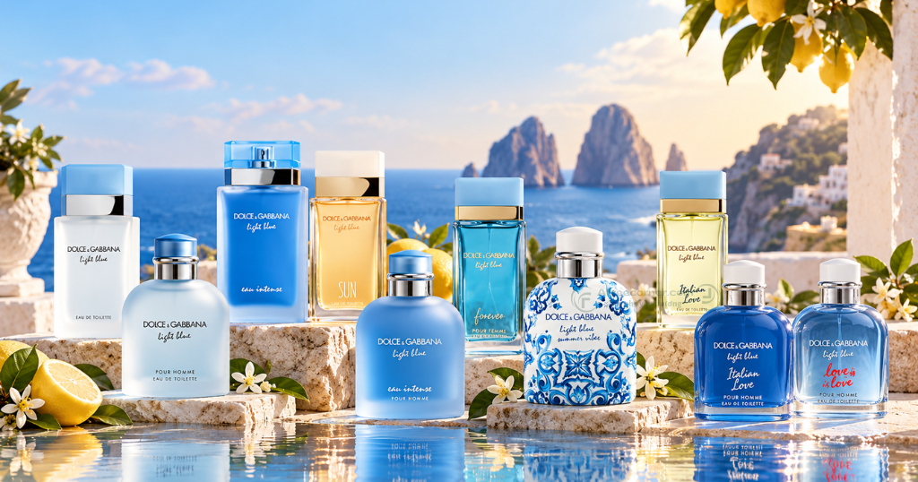 Nước Hoa D&G Light Blue Có Nhiều Lựa Chọn Cho Cả Nam Và Nữ