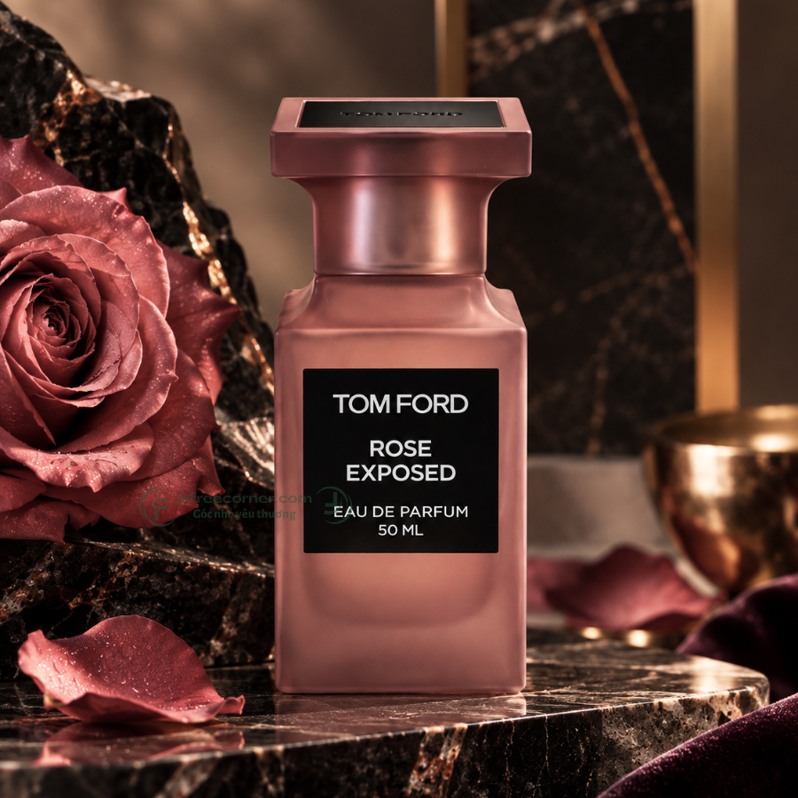 Nước hoa Tom Ford nữ Rose Exposed vẫn có nét quyến rũ của hoa nhưng không quá nữ tính