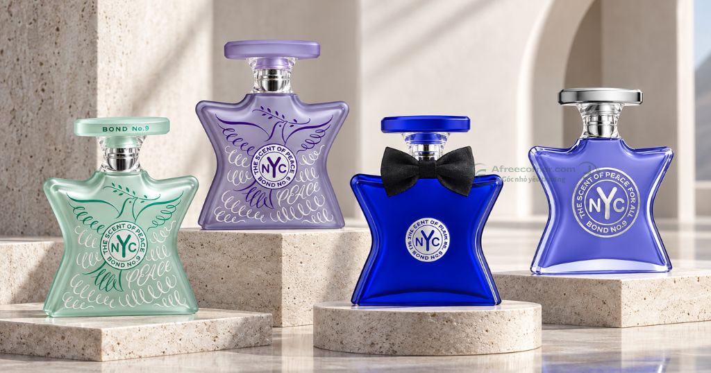 Mỗi phiên bản nước hoa Bond No. 9 The Scent of Peace đều đem lại một cảm xúc riêng