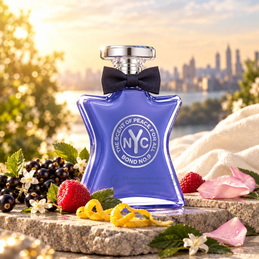 Nước hoa Bond No. 9 The Scent of Peace for All như một lời mời dành cho tất cả mọi người