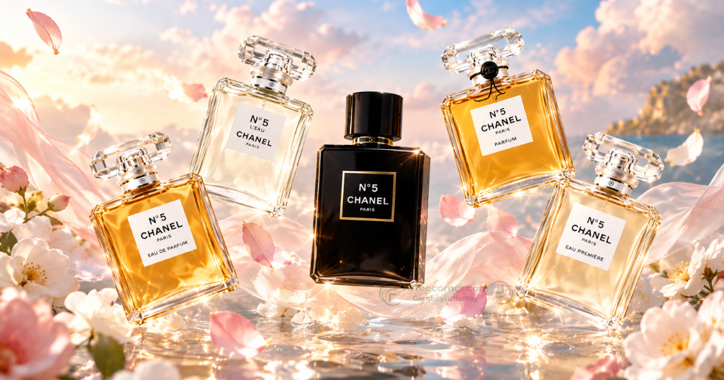 Nước hoa Chanel No 5 là một trong những biểu tượng nổi tiếng nhất của ngành nước hoa