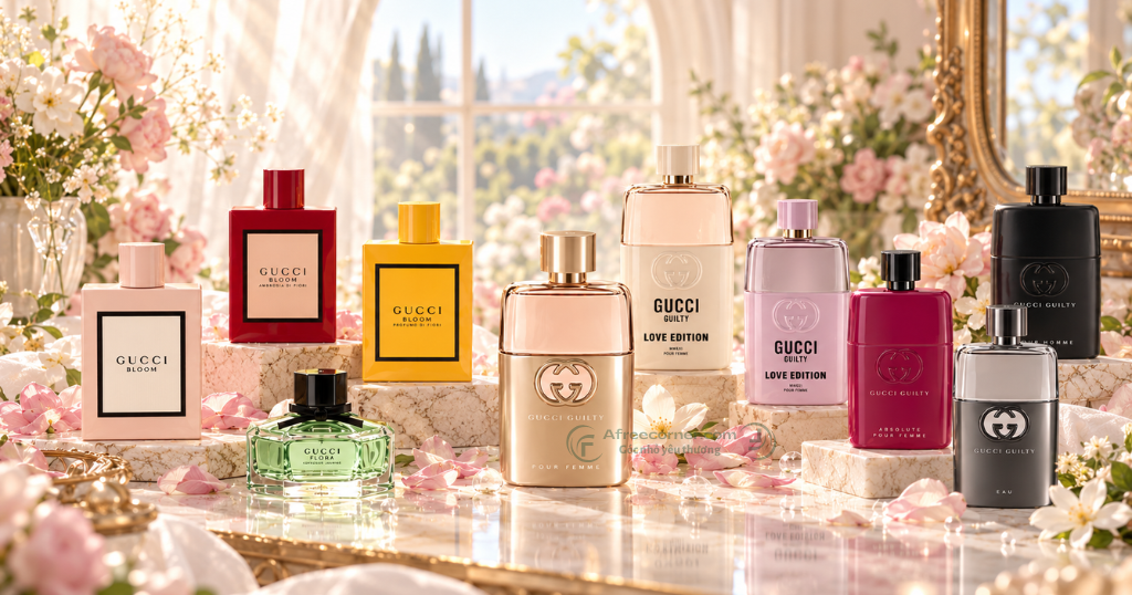 Giá nước hoa Gucci Guilty khá rộng vì bộ sưu tập có nhiều phiên bản dành cho cả nam và nữ