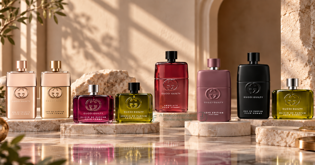 Điểm thú vị của nước hoa Gucci Guilty nam nữ nằm ở cảm hứng về tình yêu, sự tự do