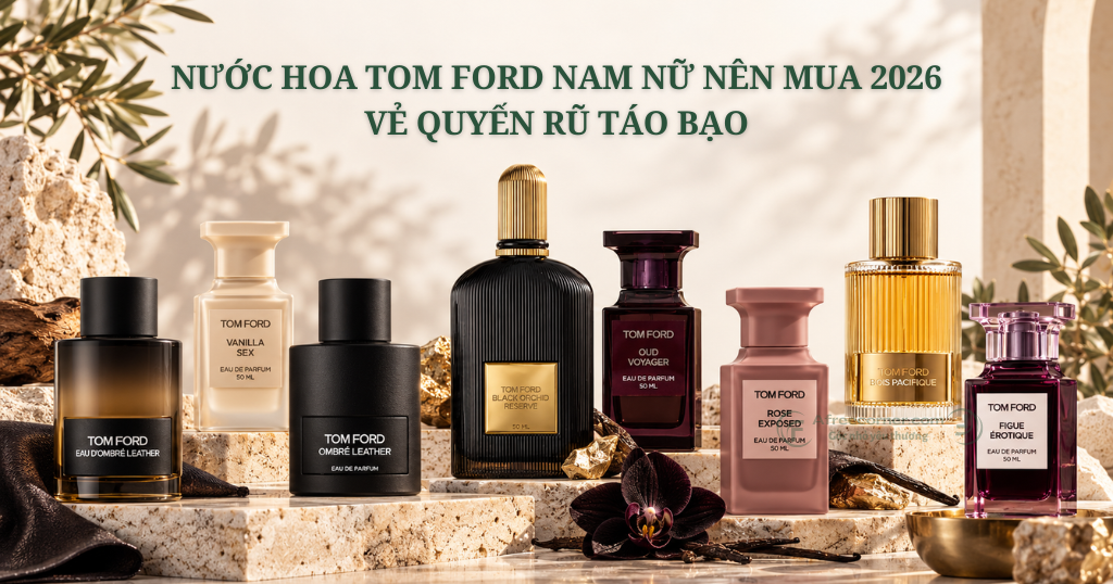 Top 8 Nước Hoa Tom Ford Nam Nữ Nên  Mua 2026