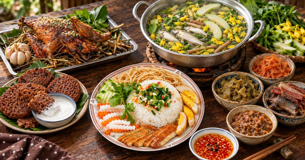 Đi du lịch An Giang, ẩm thực cũng là một phần không thể bỏ qua để tận hưởng đặc trưng nơi đây