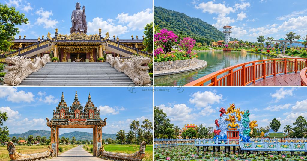 Hai ngày khó để có thể ghé hết những nơi thú vị ở An Giang nên bạn hãy lên lịch trình thật kỹ