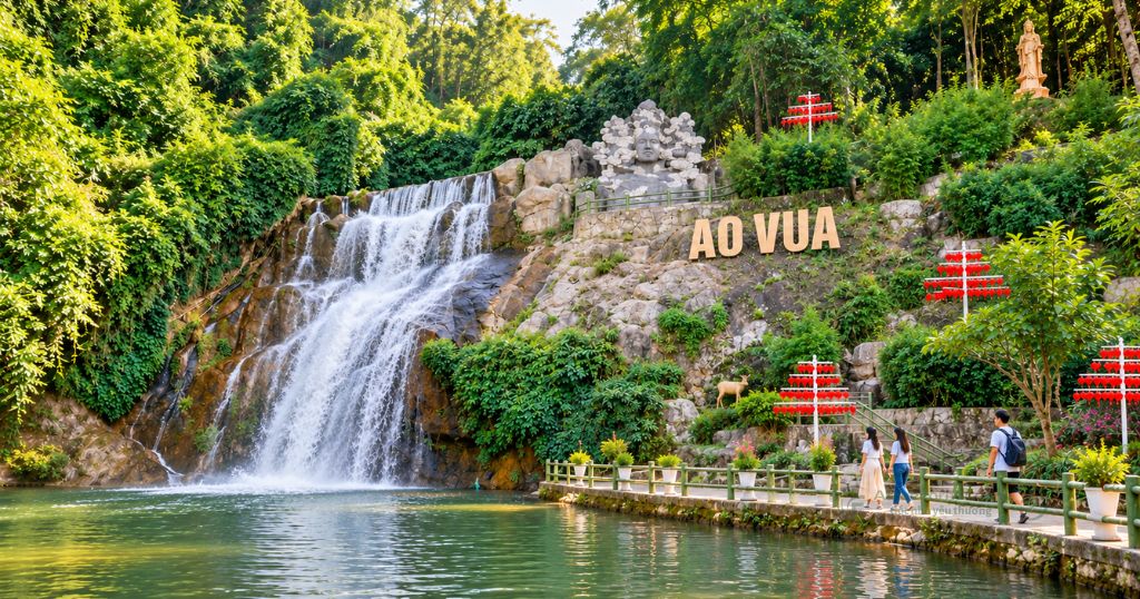 Với nhiều người, thác suối là phần đáng mong chờ nhất trong chuyến du lịch Ao Vua