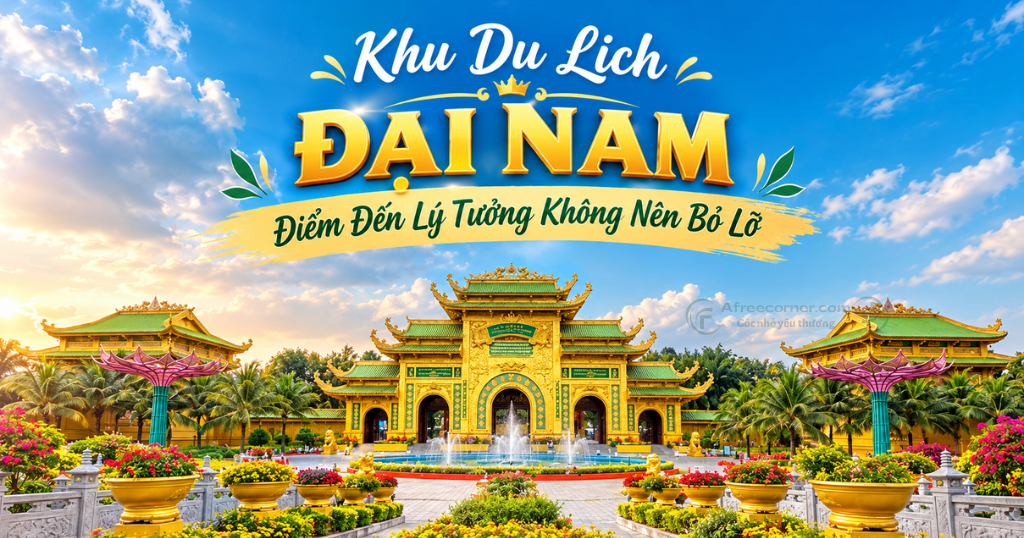 Khu du lịch Đại Nam - Điểm đến lý tưởng không nên bỏ lỡ