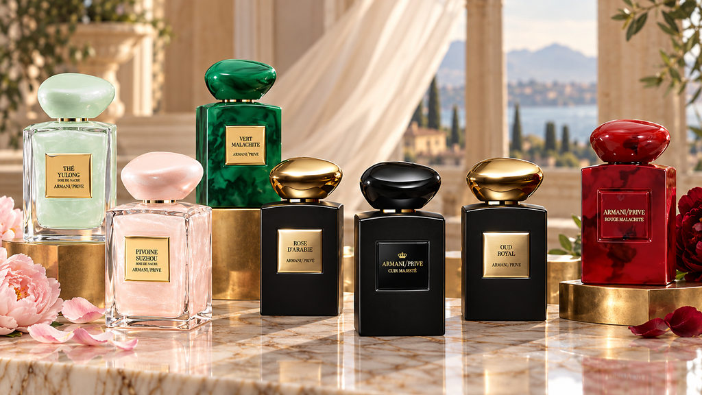 Cơ bản có thể chia nước hoa Armani Privé thành 4 bộ sưu tập tiêu biểu