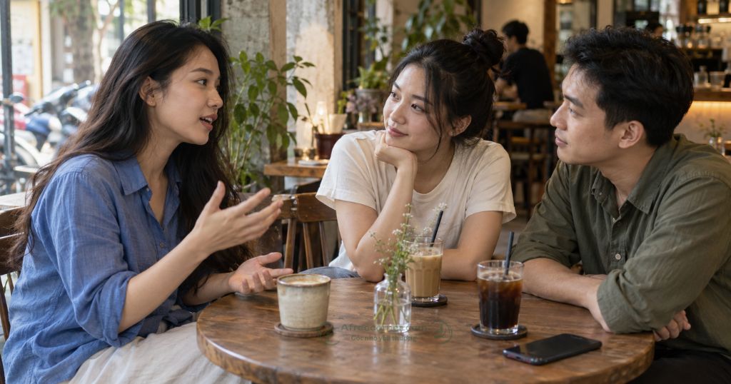Người trẻ rất biết cách dành thời gian gặp gỡ và thực sự lắng nghe nhau